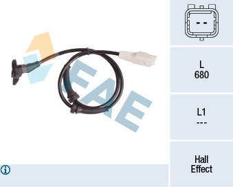 FAE 78181 Sensor, wheel speed