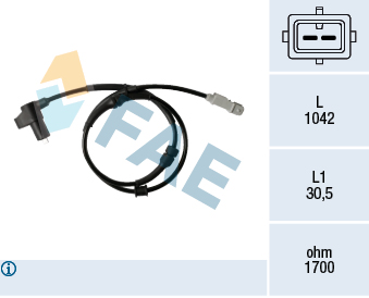 FAE 78347 Sensor, wheel speed