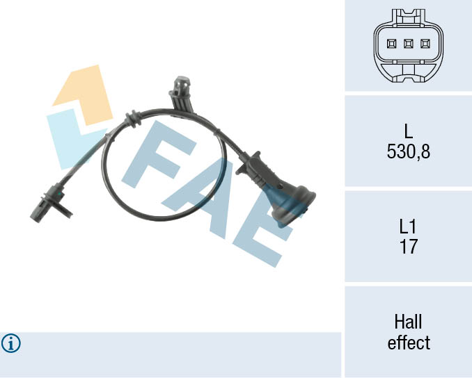 TOPRAN 623 021 Sensor, ABS