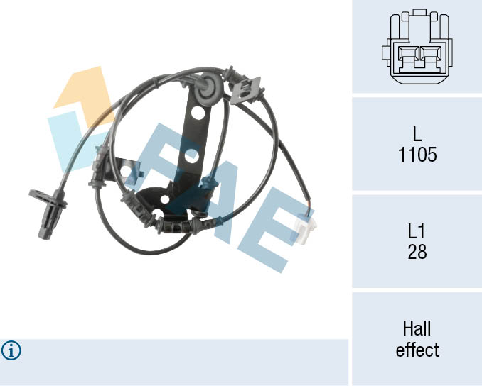 KAMOKA 1060412 Sensor, ABS