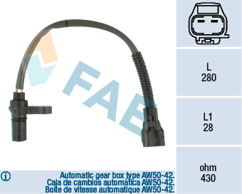 MAXGEAR 24-0375 Impulsgiver, veivaksel