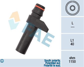 FAE 79188 Σηματοδ. παλμών, στροφ. άξονας for DAEWOO MERCEDES-BENZ PUCH SSANGYONG