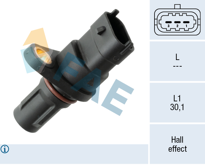 FAE 79269 Αισθητήρας, θέση εκκεντροφ. άξονα for CITROËN PEUGEOT SUBARU TOYOTA