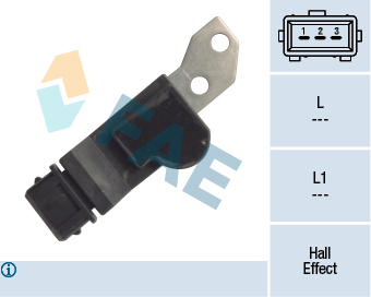 FAE 79399 Αισθητήρας, θέση εκκεντροφ. άξονα for CHEVROLET DAEWOO