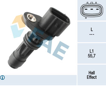 FAE 79486 Σηματοδ. παλμών, στροφ. άξονας for ISUZU NISSAN OPEL VAUXHALL