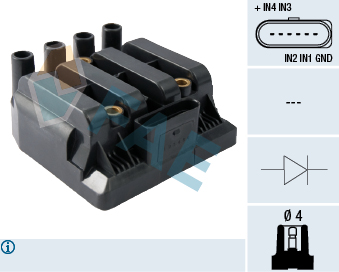 FAE 80270 Πολλαπλασιαστής for SKODA VW