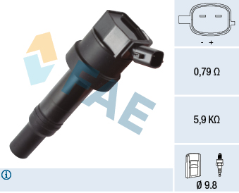 FAE 80333 Ignition Coil for HYUNDAI KIA