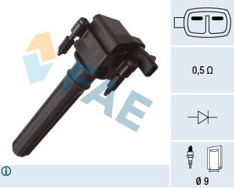 FAE 80492 Πολλαπλασιαστής for CHRYSLER DODGE