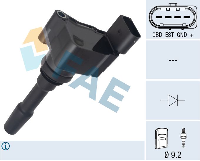 FAE 80512 Πολλαπλασιαστής for AUDI CUPRA SEAT SKODA VW