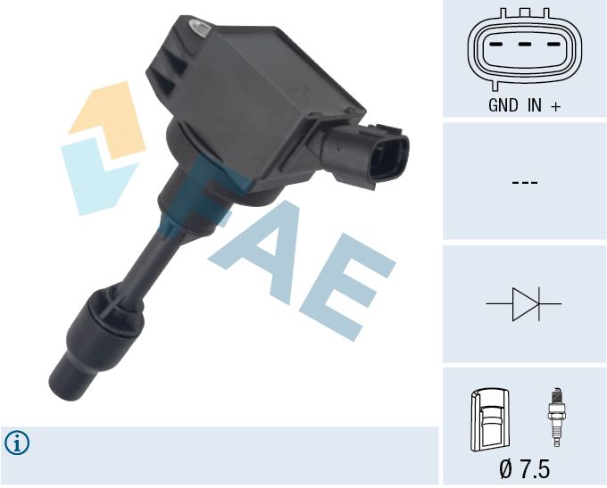 FAE 80515 Πολλαπλασιαστής for CITROËN PEUGEOT TOYOTA