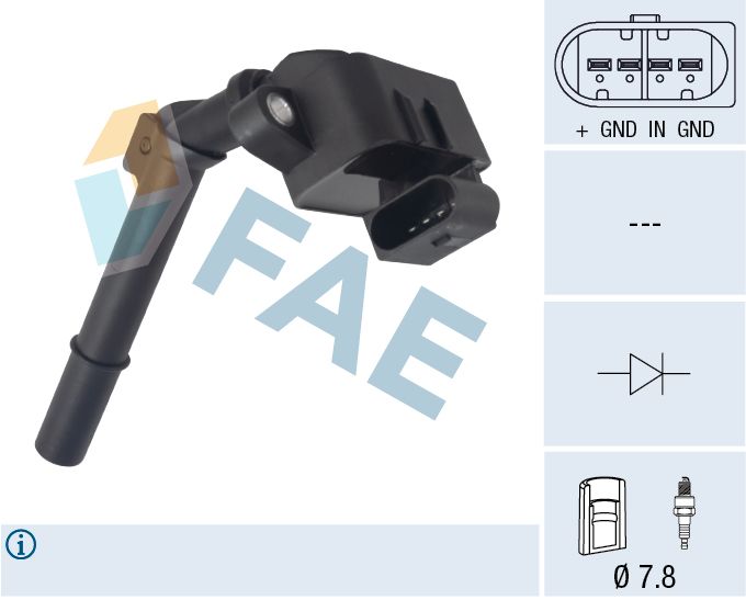 FAE 80518 Πολλαπλασιαστής for MERCEDES-BENZ