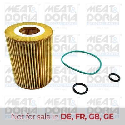 MEAT & DORIA 14012 Filtro olio