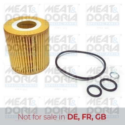 MEAT & DORIA 14086 Filtro olio