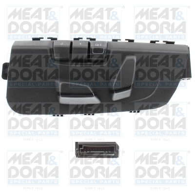 MEAT & DORIA 206227 Switch, seat adjustment Left Front for BMW