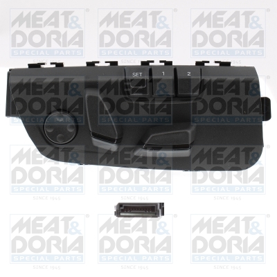 MEAT & DORIA 206232 Switch, seat adjustment Right Front for BMW