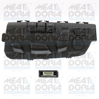 MEAT & DORIA 206233 Switch, seat adjustment Left Front for BMW