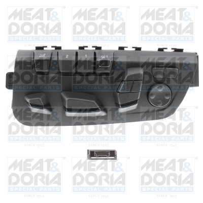 MEAT & DORIA 206235 Switch, seat adjustment Left Front for BMW