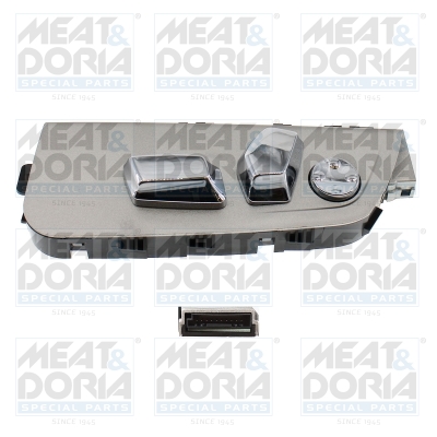 MEAT & DORIA 206237 Switch, seat adjustment Left Front for ROLLS-ROYCE