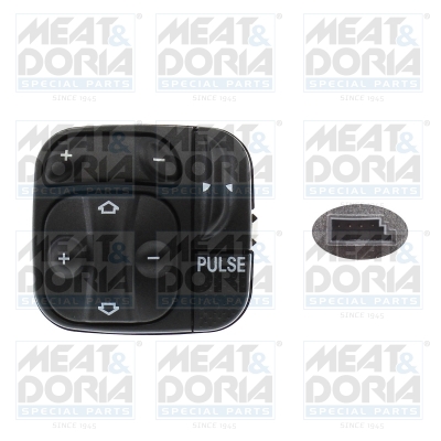 MEAT & DORIA 206283 Switch, seat adjustment for MERCEDES-BENZ