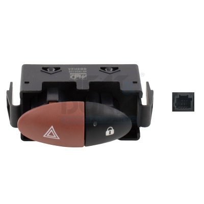 MEAT & DORIA 236020 Διακόπτης φώτων έκτακτης ανάγκης for RENAULT