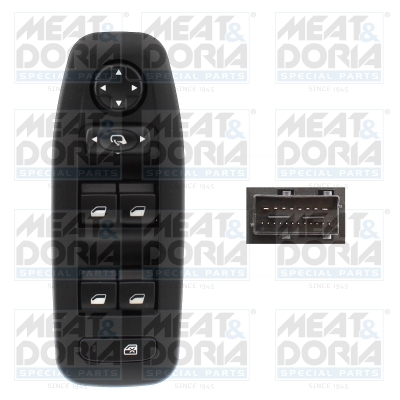 MEAT & DORIA 26845 Switch, window regulator