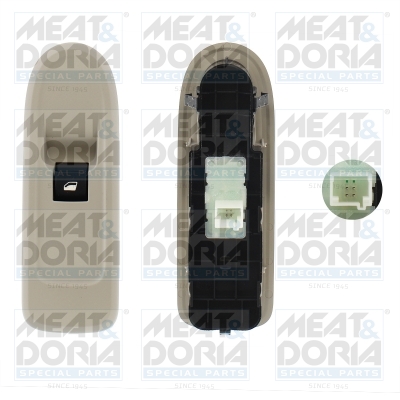 MEAT & DORIA 26849 Switch, window regulator Right Front for PEUGEOT
