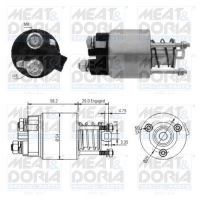 MEAT & DORIA 46101 магнитен...