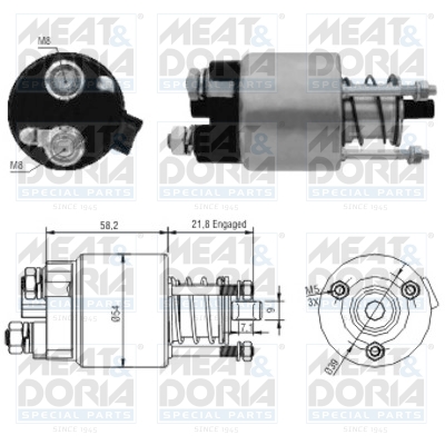 MEAT & DORIA 46102 магнитен...