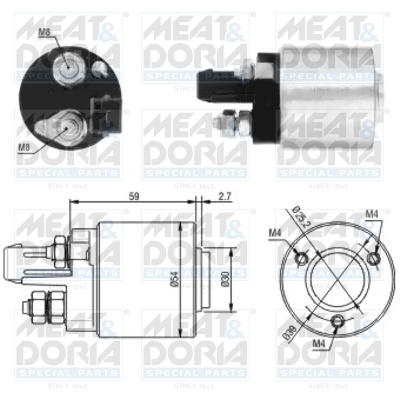 MEAT & DORIA 46105 магнитен...