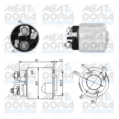 MEAT & DORIA 46295 магнитен...