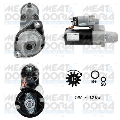 MEAT & DORIA 5010323G Starter for MAYBACH MERCEDES-BENZ