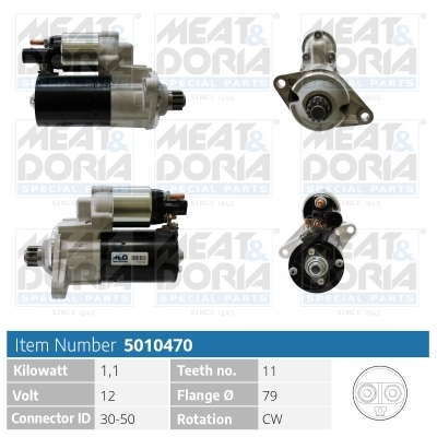 MEAT & DORIA 5010470 Starter