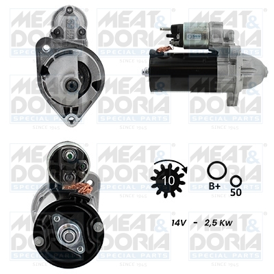 MEAT & DORIA 5010992 Starter for JEEP