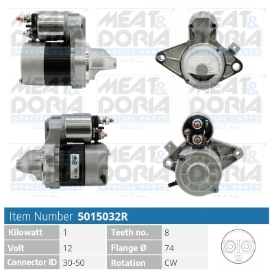 MEAT & DORIA 5015032R Starter