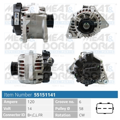 MEAT & DORIA 55151141...