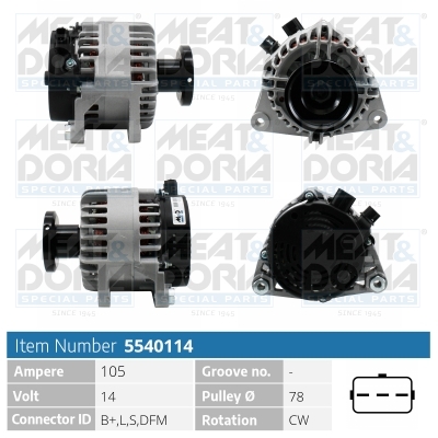 MEAT & DORIA 5540114...