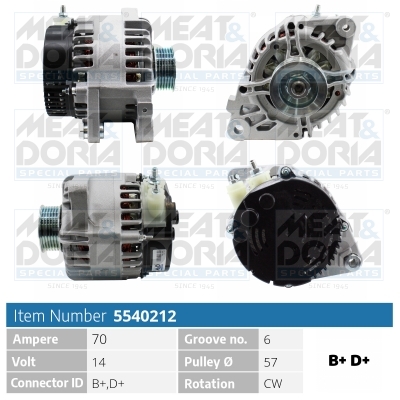 MEAT & DORIA 5540212...