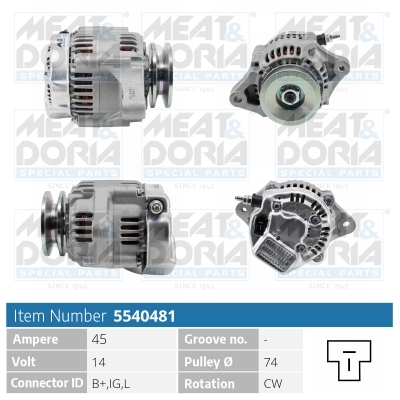 MEAT & DORIA 5540481...