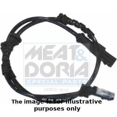 MEAT & DORIA 90046E Sensor, wheel speed Front Axle Left Front Axle Right for DACIA RENAULT