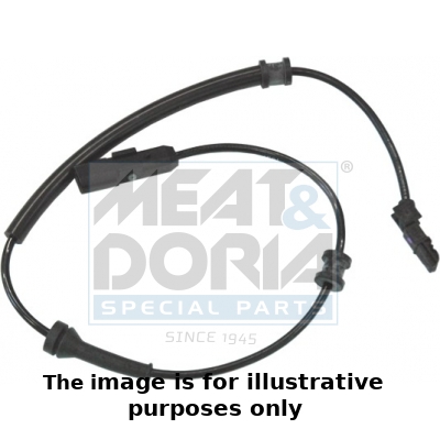 MEAT & DORIA 90159E Sensor, wheel speed Rear Axle Left Rear Axle Right for RENAULT