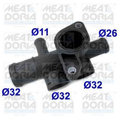 MEAT & DORIA 93202 Flangia...
