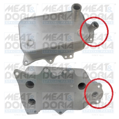 MEAT & DORIA 95205 Radiator...