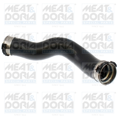 MEAT & DORIA 96903 Ελαστ. σωλ. αέρα υπερπλήρωσης αριστερά Περίβλημα πεταλούδας γκαζιού Ψυγείο αέρα υπερπλήρωσης for BMW
