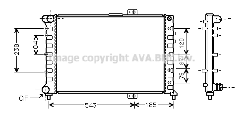 AVA QUALITY COOLING ALA2075...