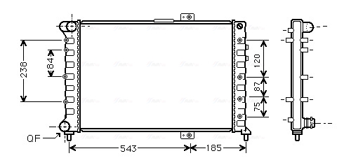 AVA QUALITY COOLING ALA2075...