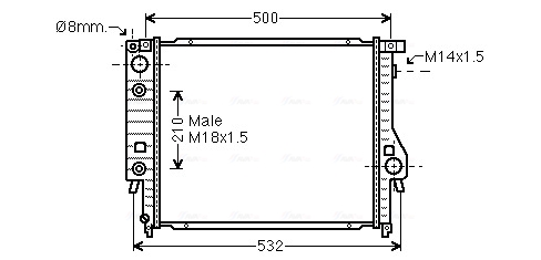 AVA QUALITY COOLING BW2099...