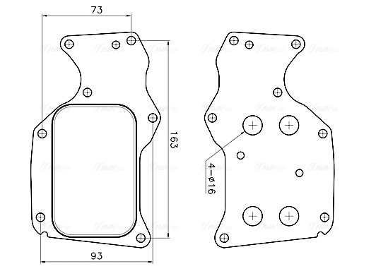 AVA QUALITY COOLING BW3629...