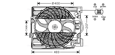 AVA QUALITY COOLING BW7509...
