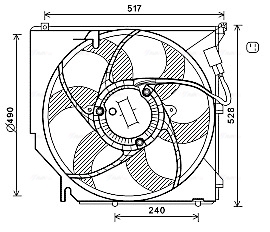 AVA QUALITY COOLING BW7520...
