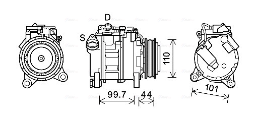 AVA QUALITY COOLING BWAK493...